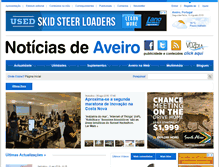 Tablet Screenshot of noticiasdeaveiro.pt